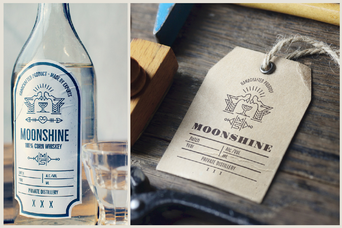 Wolf Logo/Label Template, a Branding & Logo Template by Lumitar (Photo 2 of 3)