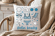 Feelin’ Beachy Cute Summer Beach PNG, an Illustration by OK Design (Thumbnail 5 of 5)