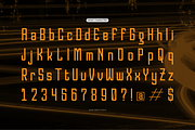 Wossh Power | Condensed Racing Font, a Sans Serif Font by Denustudios (Thumbnail 10 of 12)