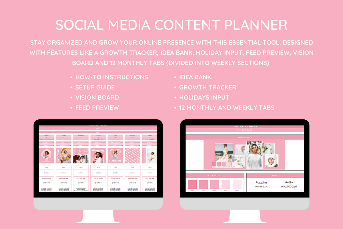 Pink Instagram Mega Bundle preview 4