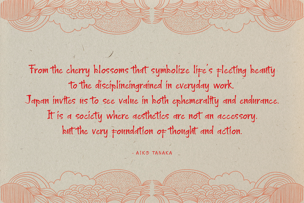 Hajabusa Sanjou - Japanese Typeface, a Handwritten Font by Elmous (Photo 11 of 11)