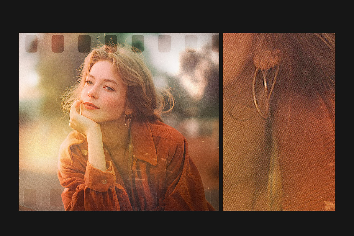 Cinematic Light Film Effect Mockup, a Brushes & More by studiogstock (Photo 2 of 4)