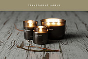Amber Glass Candle Mockup Kit, a Merchandise Mockup by pmvch (Thumbnail 5 of 27)
