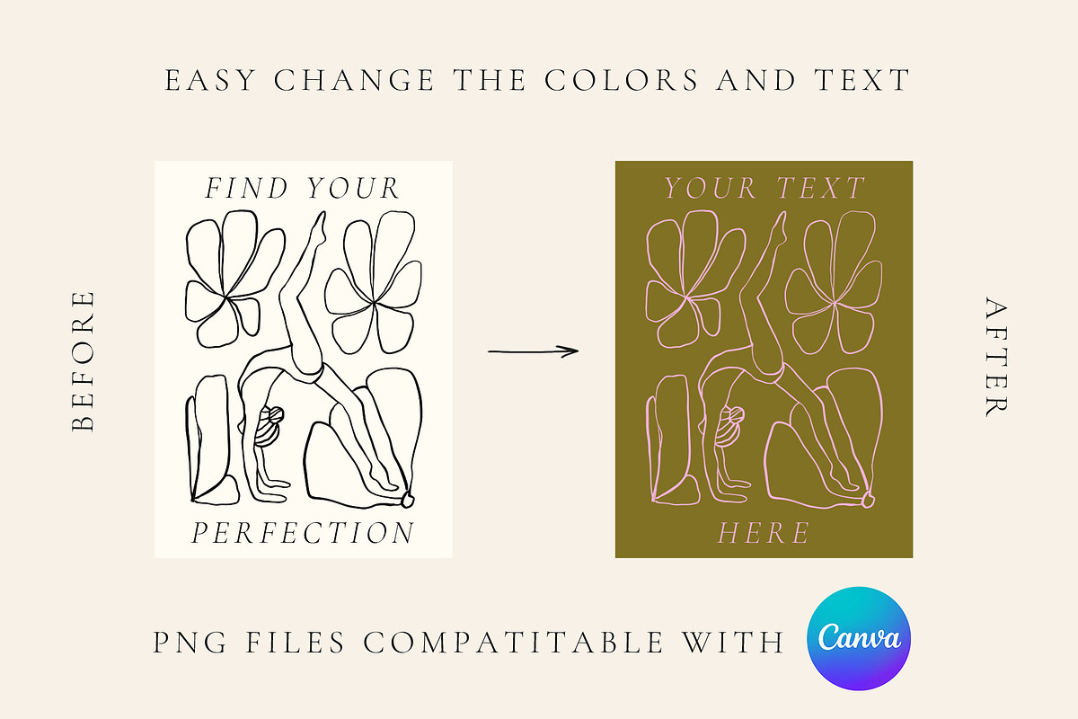Modern Wall Art Posters Bundle, a Graphic by Ayya Studio (Photo 76 of 94)