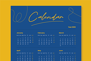 Calendar 2025, a Print Template by nyilstudio (Thumbnail 2 of 3)