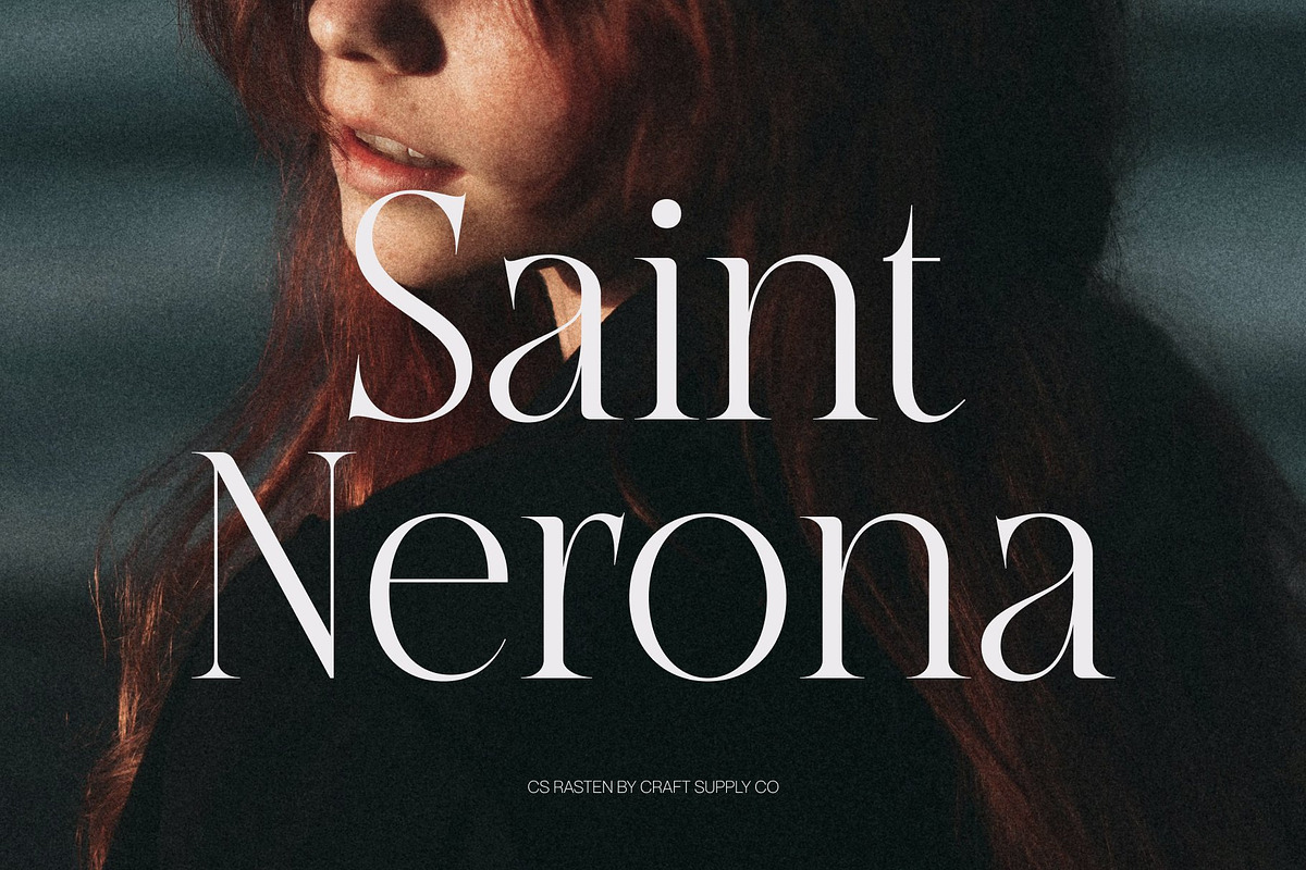 CS Rasten– Modern Serif Font, a Serif Font by Craft Supply Co. (Photo 2 of 8)
