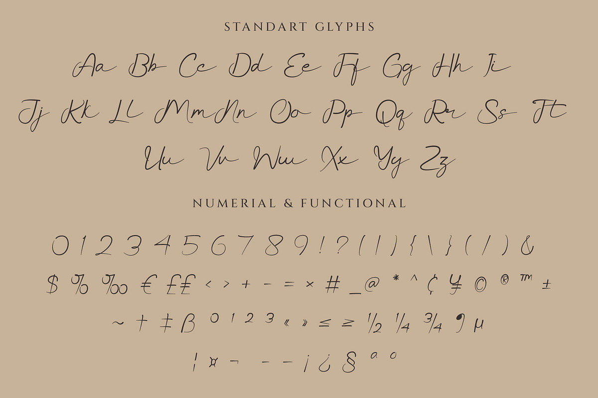 Vestica signature script font, a Script Font by Bilahstudio (Photo 11 of 12)