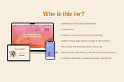 The Ritual – Spiritual Canva Website, a Templates & Theme by Liseno Designs (Thumbnail 4 of 7)