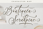 Boutiquen Serahpine Calligraphy Font, a Script Font by Letterena Studios Script (Thumbnail 12 of 15)