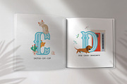 Animal ABC with food and objects, an Animal Illustration by My May Day (Thumbnail 4 of 9)