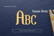 Cheddar Gothic, a Sans Serif Font by Wow Magic (Thumbnail 2 of 3)