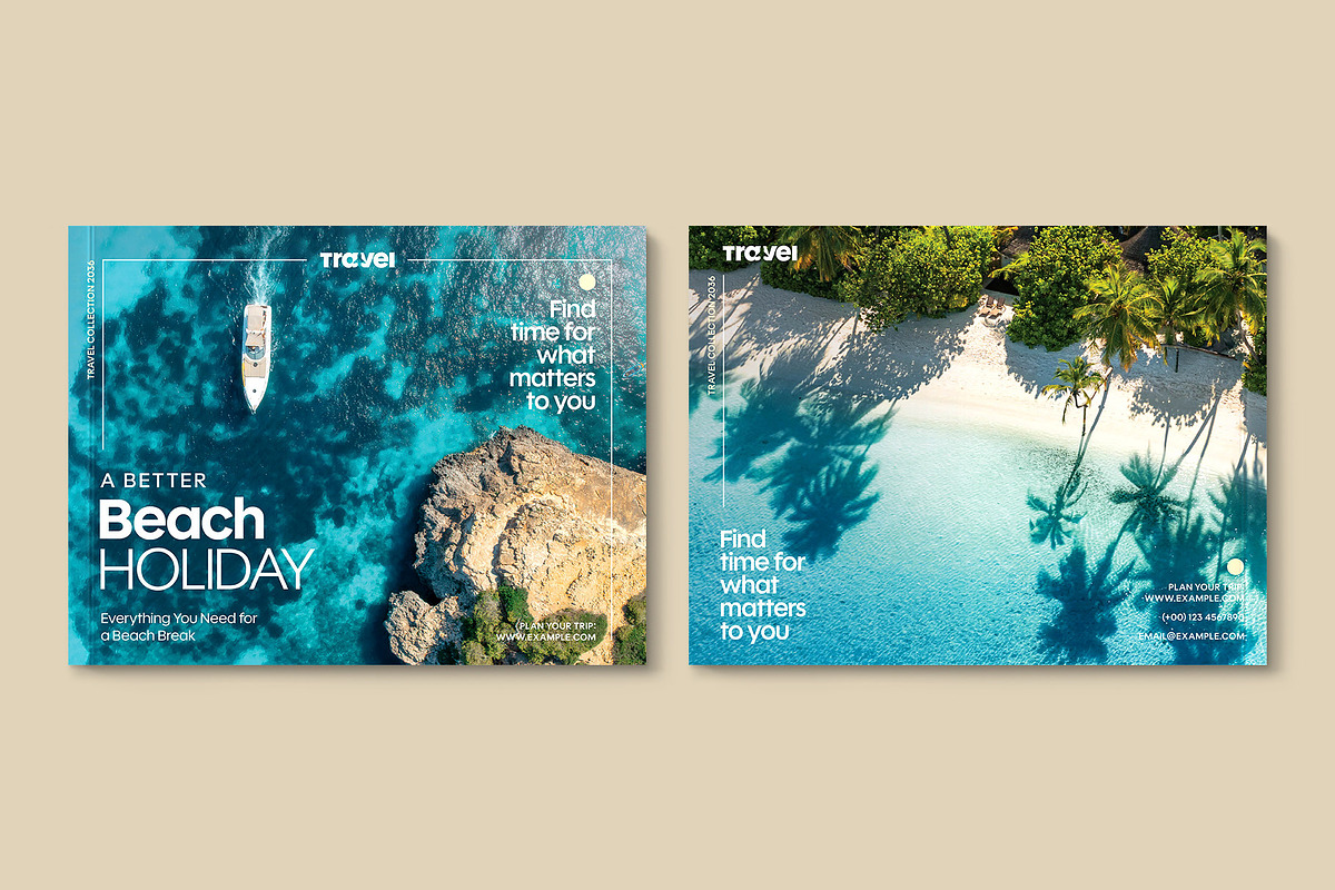 Landscape Travel Agency Brochure, a Brochure Template by BrandPacks (Photo 2 of 5)