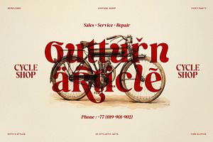 Serelemo - Vintage Serif Font