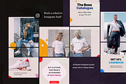 Bolder Social Media Kit +Puzzle Post, a Social Media Template by Fluto Creative Studio (Thumbnail 9 of 9)