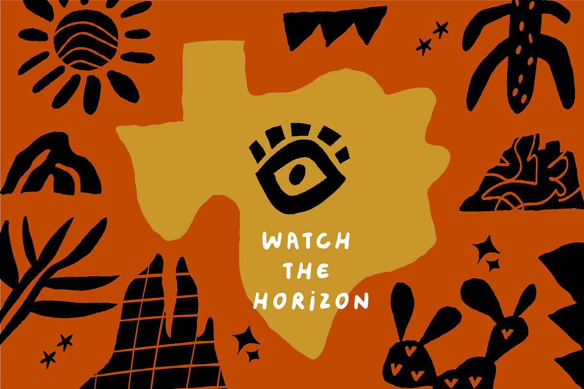 Texas Clipart | Hand Drawn Shapes, a Decorative Illustration by Favete Art (Photo 23 of 23)