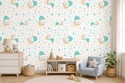 Cute Duck Terrazzo Pattern, a Pattern Graphic by StudioGlouna (Thumbnail 3 of 6)