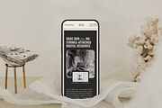 Squarespace Website Template Colette, a Squarespace Template by Candor Templates (Thumbnail 10 of 20)
