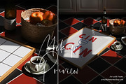Aesthetic Kitchen Frame Mockup, a Product Mockup by ArtwithFrame (Thumbnail 3 of 5)