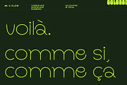 c-flow display typeface, a Sans Serif Font by Colosse Foundry (Thumbnail 4 of 6)