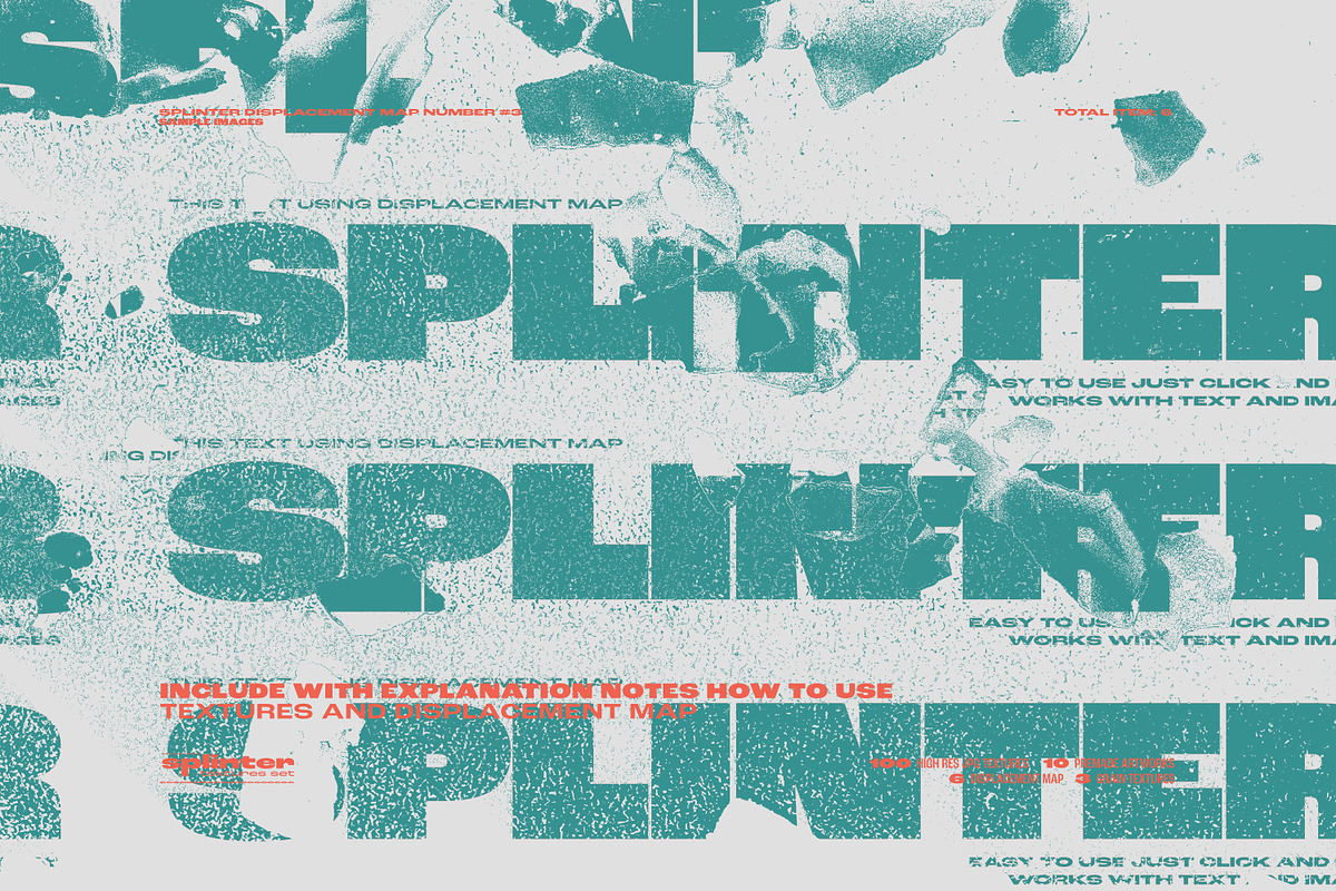 Splinter Textures Set, a Texture Graphic by nicholasasmita (Photo 15 of 22)