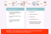 Cream Pastel Shopify Banners, a Shopify Template by Template Twist Shop (Thumbnail 3 of 5)