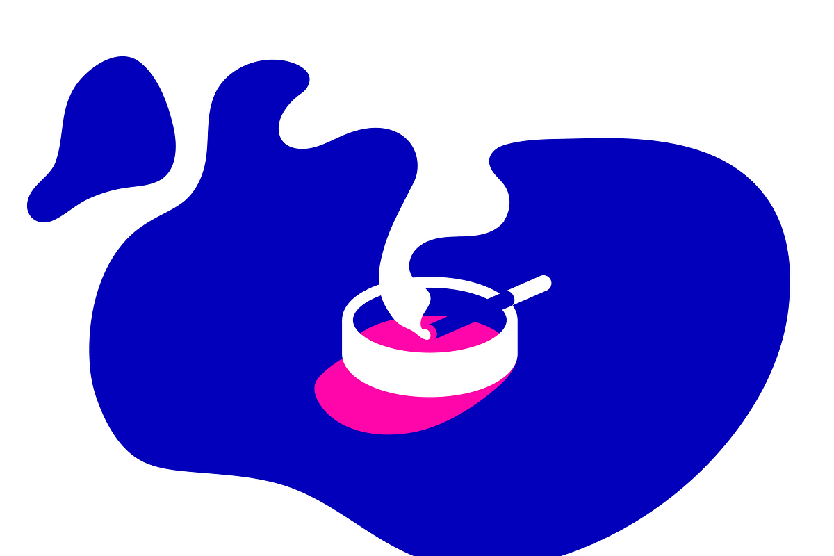 Smoke, a Decorative Illustration by D | S Creative Design