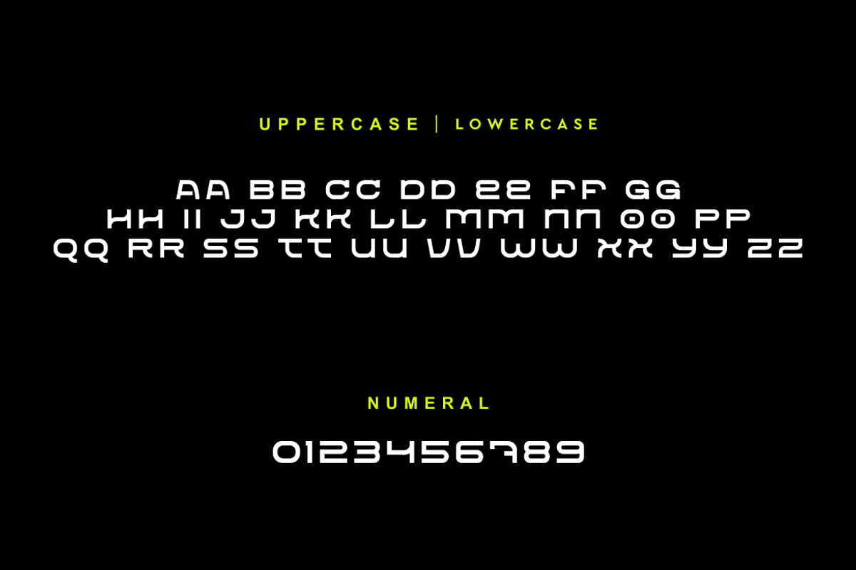 Visconti - Futuristic Font, a Sans Serif Font by Iqsiart Studio (Photo 4 of 9)