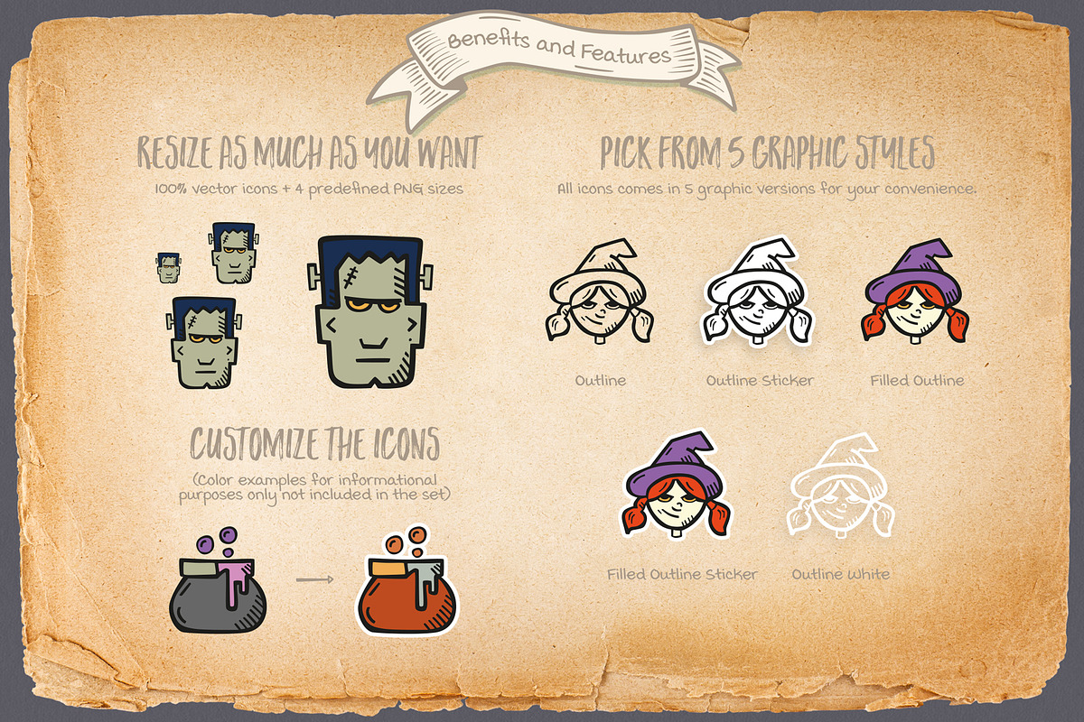 Halloween-Spooky-Icons, an Icon by Good Stuff No Nonsense (Photo 7 of 7)