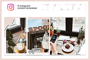 INSTAPACK all instagram templates, a Social Media Template by Kristina Dubnovitskaya (Thumbnail 6 of 12)