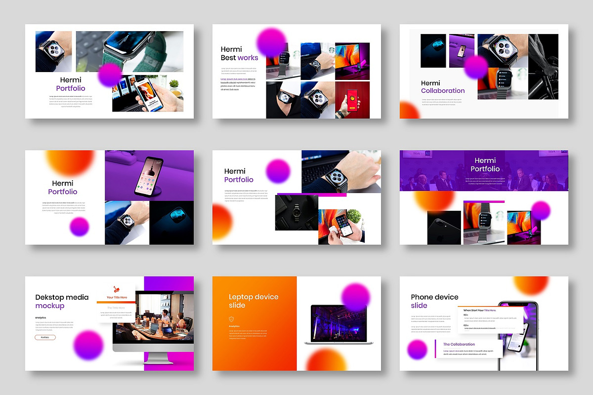Hermi - Business Google Slide Templa, a Presentation Template by Dens Creative Studio (Photo 4 of 6)