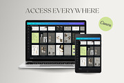 Ebook templates for CANVA, a Magazine Template by Marketello Studio (Thumbnail 9 of 9)