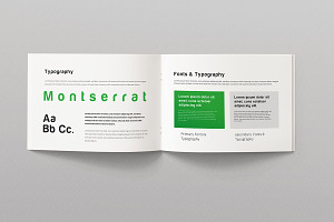 Landscape Brand Manual Template