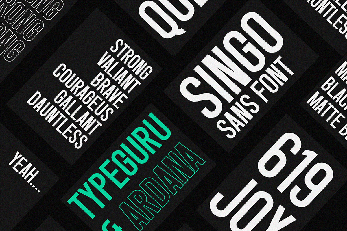 Singo | Sans Display Font, a Sans Serif Font by Ardana Creative (Photo 12 of 17)