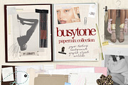 Busytone: Collection Pack of Papers, a Texture Graphic by lerinartstudio (Thumbnail 1 of 14)