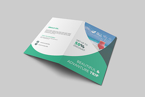 Travel Agency Bi Fold Brochure