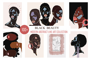 LINE ART COLLECTION BLACK BEAUTY