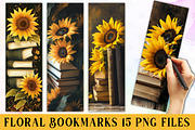 Book Stack Bookmark, an Illustration by Watercolor design (Thumbnail 1 of 3)