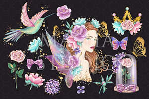 MISS FAIRY Clipart