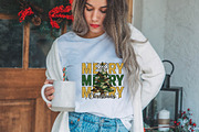 Merry Christmas Sublimation PNG, an Illustration by DreamPrint404 (Thumbnail 4 of 7)