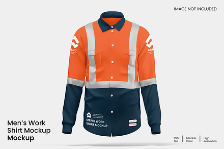 Work Shirt Mockup, a Shirt Mockup by Unerispace
