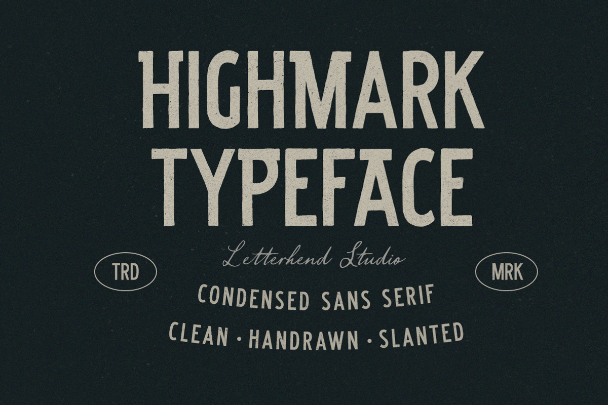 Highmark Typeface, a Sans Serif Font by Letterhend Studio (Photo 1 of 11)