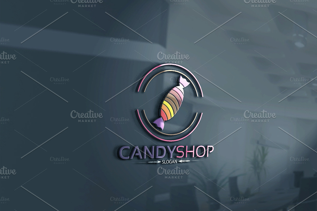 Candy Shop, a Branding & Logo Template by Josuf Media (Photo 4 of 5)