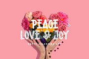 Cute Lovers - a display font, a Handwritten Font by Beautypes (Thumbnail 2 of 6)