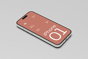 iPhone Mockup Set, an iPhone Mockup by baim_std (Thumbnail 4 of 5)