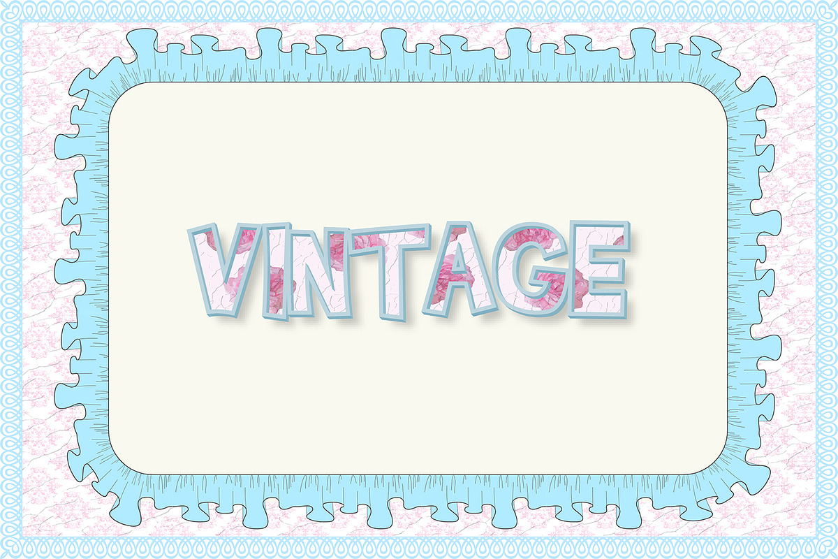 12 Shabby Chic Illustrator Styles, a Layer Style Add-On by Kseniya-Omega (Photo 13 of 13)