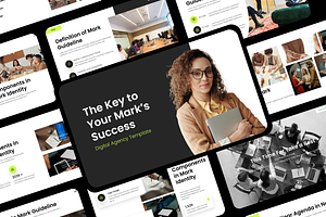 Digital Agency Presentation Template, a Presentation Template by Hammad Arif