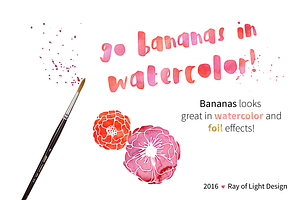 Bananas Brush Font