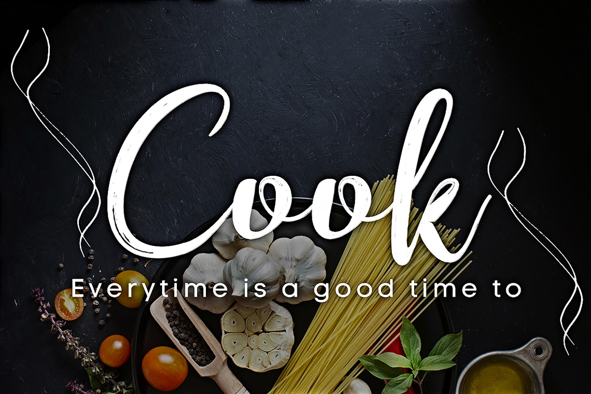 Mortensen - Modern Brush Font, a Script Font by Ahmad Pkp Studio (Photo 2 of 9)