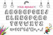 CREATIVE OUTLINE - Outline Font, a Handwritten Font by KiddoGlyphs Studio (Thumbnail 4 of 5)