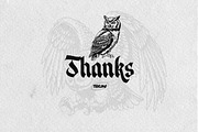 Owl Illustration Pack, an Animal Illustration by Tekuni (Thumbnail 12 of 12)